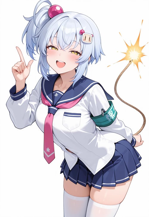 [IL v0.1] Shiro - Bombergirl | シロ ボンバーガール (2 costumes) by Elesico on Tensor.Art