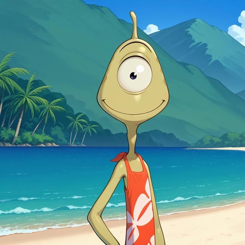 Pleakley [Lilo and Stitch] by Hoodie on Tensor.Art