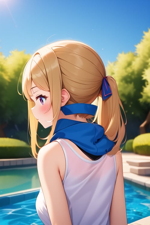 Lila anime young girl  by Tsjakkaah on Tensor.Art