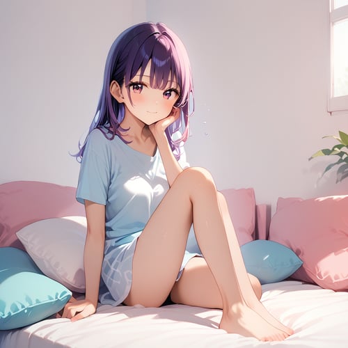 Anime girl test by GazingStars with SparklingEyes  on Tensor.Art