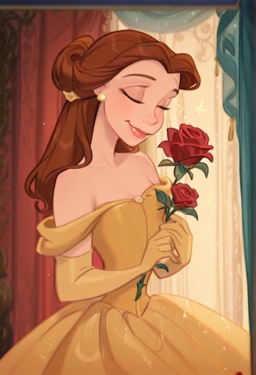 Belle - Disney Illustrious by ArtistIA on Tensor.Art