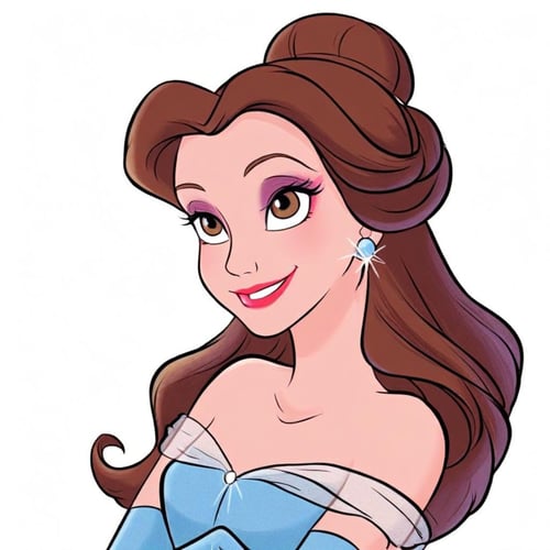 Belle - Disney Illustrious by ArtistIA on Tensor.Art