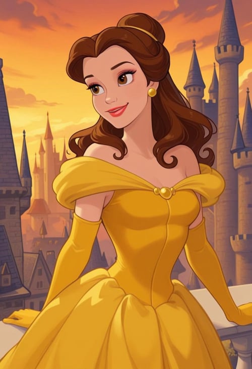 Belle - Disney Illustrious by ArtistIA on Tensor.Art