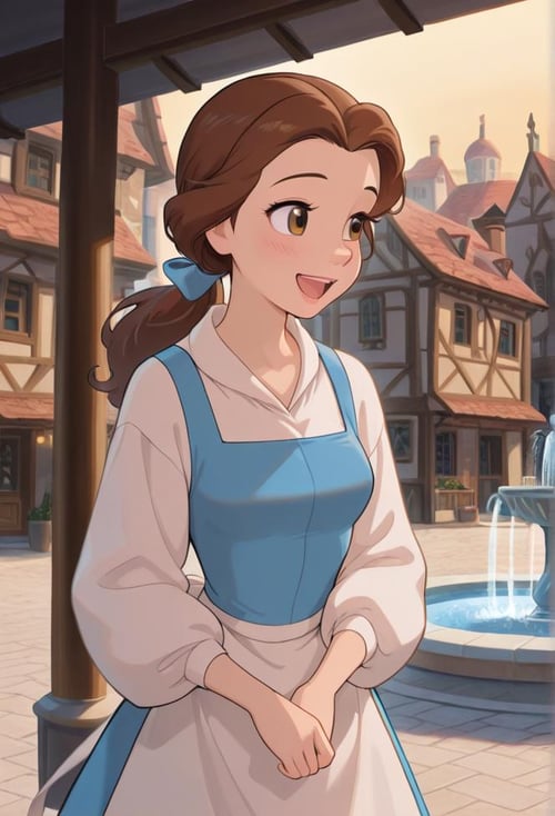 Belle - Disney Illustrious by ArtistIA on Tensor.Art