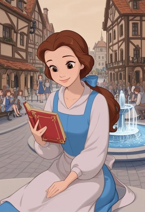 Belle - Disney Illustrious by ArtistIA on Tensor.Art