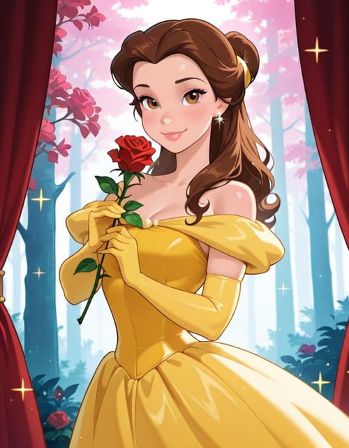 Belle - Disney Illustrious by ArtistIA on Tensor.Art