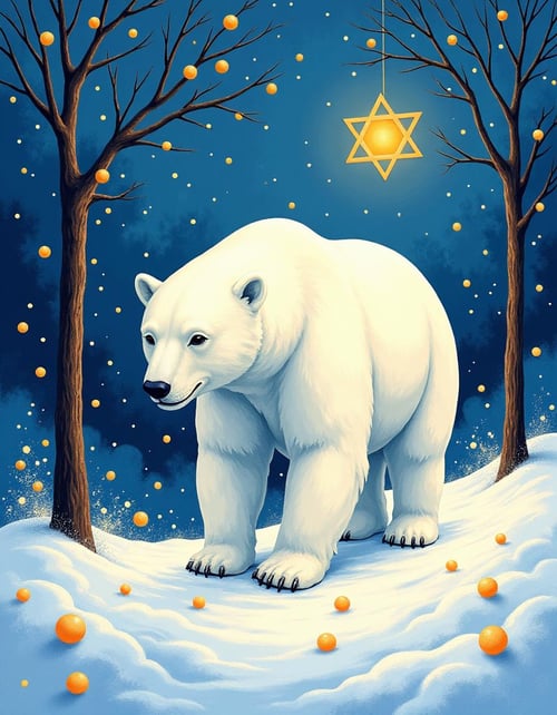 HanukkahColors Holiday FLUX by TrafficMeany on Tensor.Art