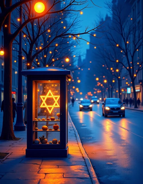 HanukkahColors Holiday FLUX by TrafficMeany on Tensor.Art