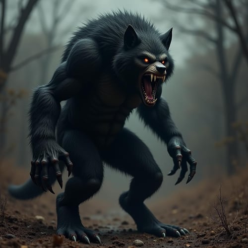 Werewolf FLUX LoRA by TrafficMeany on Tensor.Art