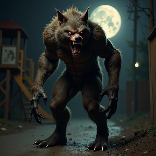 Werewolf FLUX LoRA by TrafficMeany on Tensor.Art