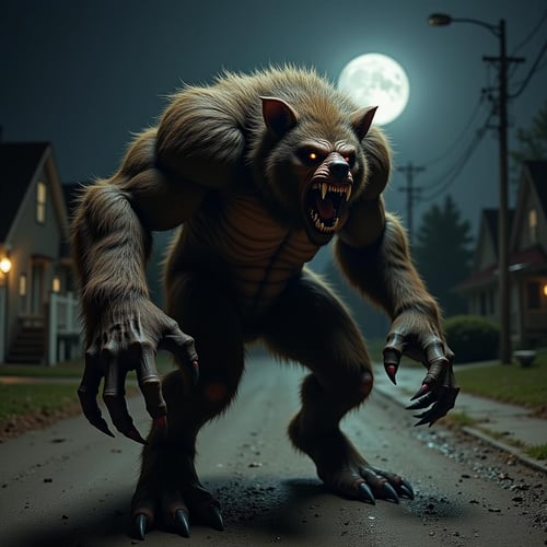 Werewolf FLUX LoRA by TrafficMeany on Tensor.Art