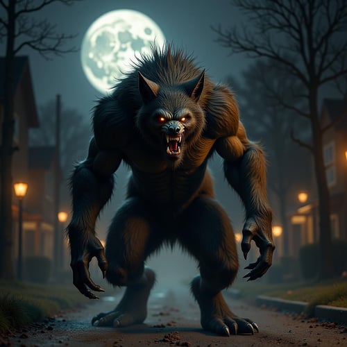 Werewolf FLUX LoRA by TrafficMeany on Tensor.Art
