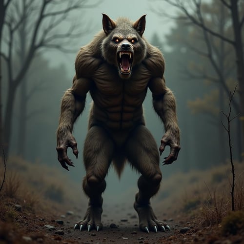 Werewolf FLUX LoRA by TrafficMeany on Tensor.Art