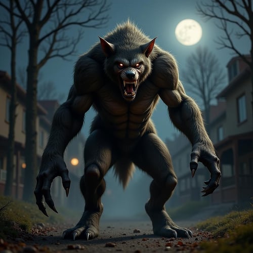 Werewolf FLUX LoRA by TrafficMeany on Tensor.Art