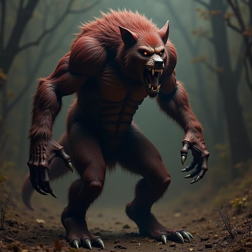 Werewolf FLUX LoRA by TrafficMeany on Tensor.Art