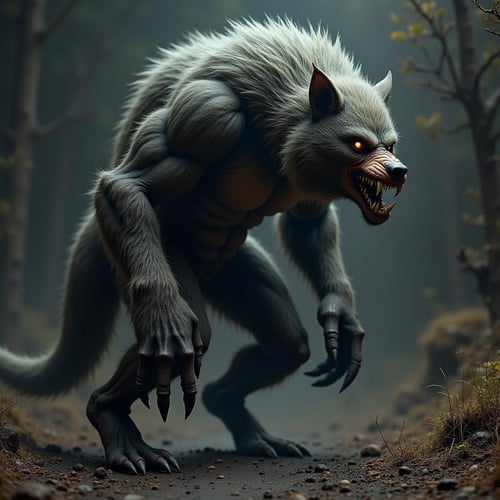 Werewolf FLUX LoRA by TrafficMeany on Tensor.Art