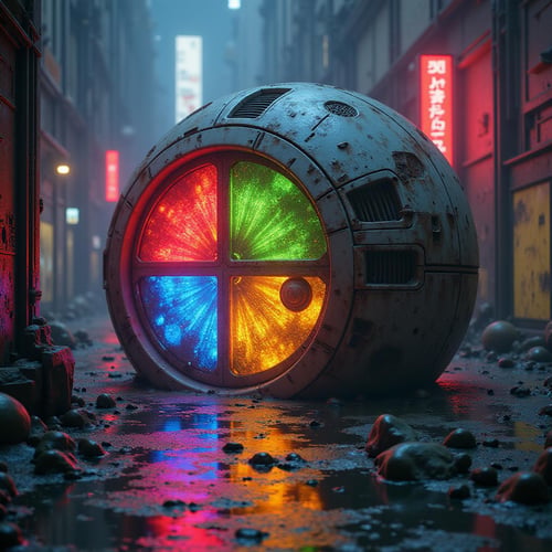 Dystopian Flux LORA by TrafficMeany on Tensor.Art