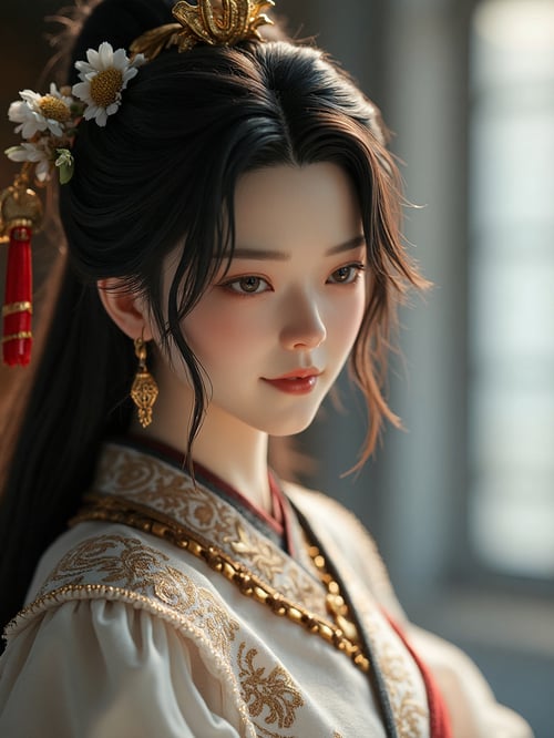 X白月魁手办baiyuekui-灵笼-F.1 by DeepBlue藍心 on Tensor.Art