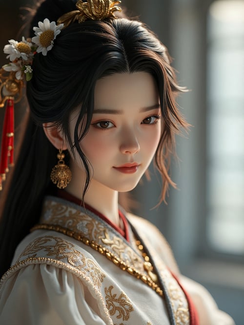 X白月魁手办baiyuekui-灵笼-F.1 by DeepBlue藍心 on Tensor.Art