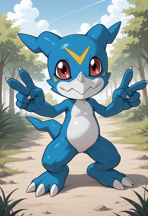 Veemon(Illustrious) by Haxivus100 on Tensor.Art