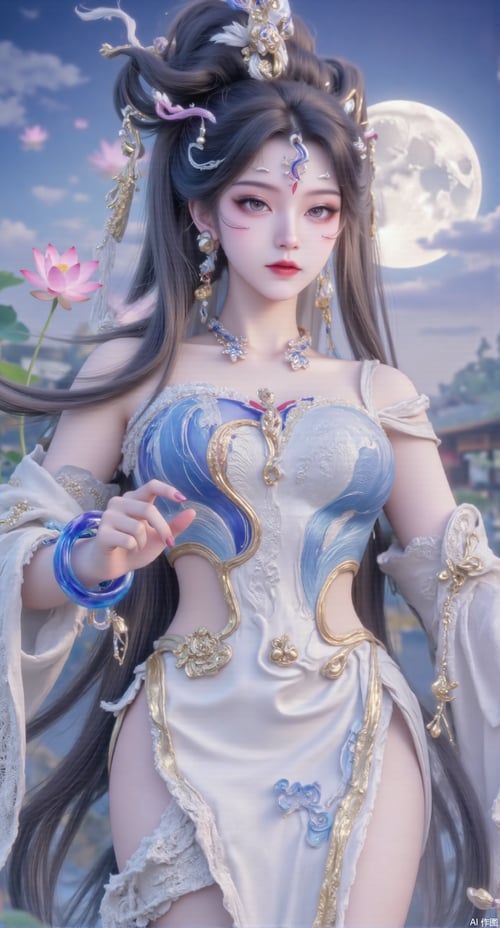 X女娲nuwa蛇年限定-王者荣耀Honor of Kings by DeepBlue藍心 on Tensor.Art