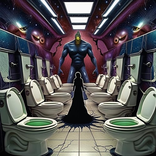 Toilet Cosmos by user_819357688789016250 on Tensor.Art