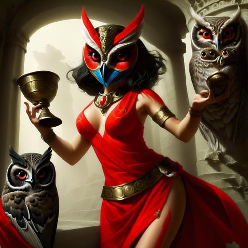 Owlwoman by user_819357688789016250 on Tensor.Art