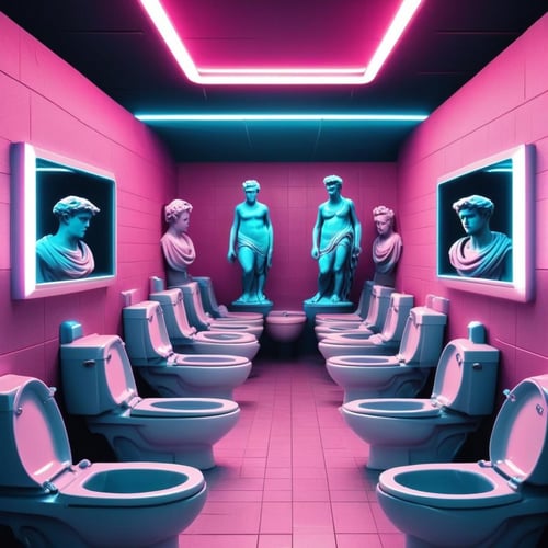 Toilet Cosmos by user_819357688789016250 on Tensor.Art