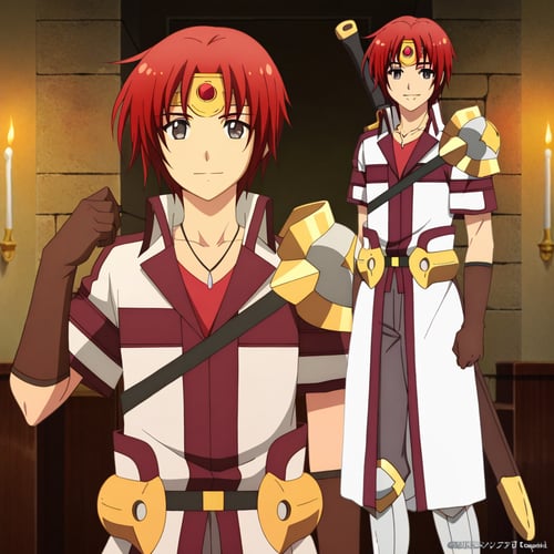 Touya Kanzaki from Black Summoner by GuyleD A.I on Tensor.Art
