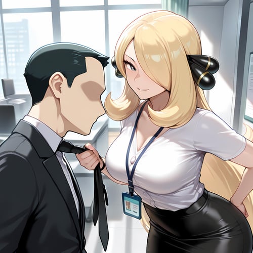 Necktie Pull by Navedaxu on Tensor.Art