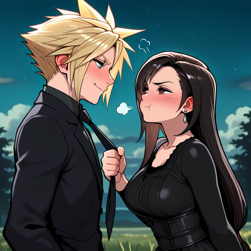 Necktie Pull by Navedaxu on Tensor.Art