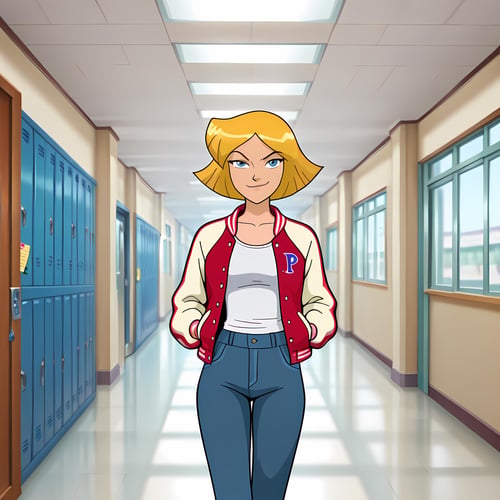School Hallway by Navedaxu on Tensor.Art