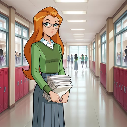 School Hallway by Navedaxu on Tensor.Art