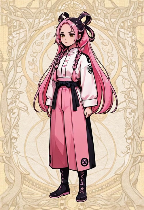 PINKBLACK TWINTAILS BY STX by STXai on Tensor.Art