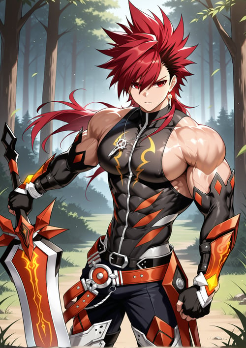 Elsword Infinity Sword by ElswordSieghart on Tensor.Art