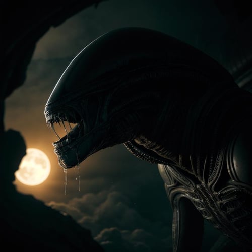 Xenomorph XL + SD1.5 + F1D by EauDeNoire on Tensor.Art