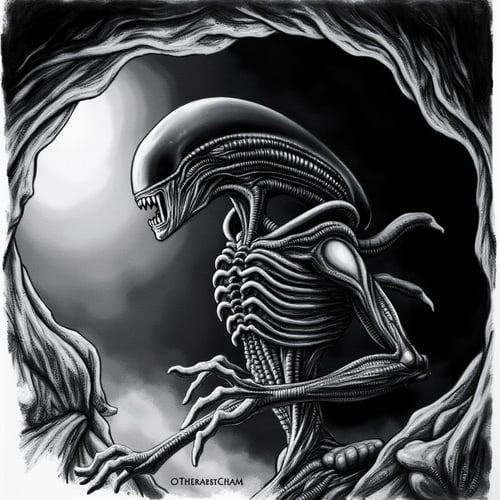 Xenomorph XL + SD1.5 + F1D by EauDeNoire on Tensor.Art