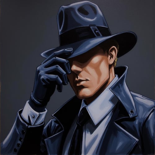 The Question (Comic Book) XL + F1D by EauDeNoire on Tensor.Art