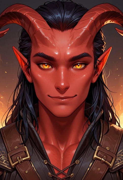 Tiefling by Hinoken on Tensor.Art