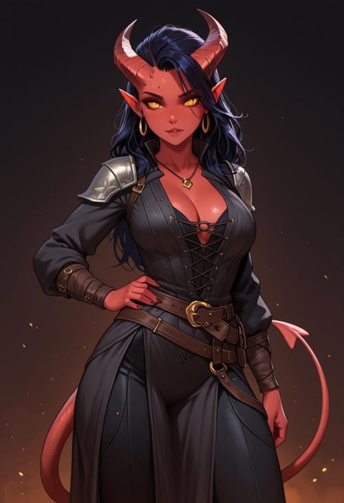 Tiefling by Hinoken on Tensor.Art