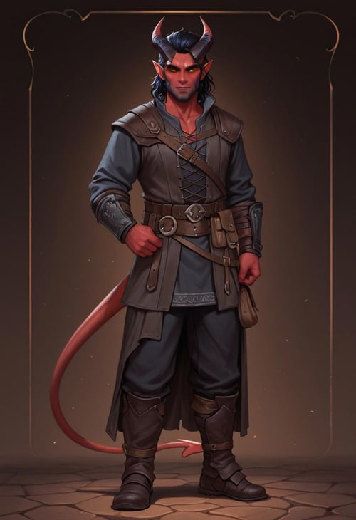 Tiefling by Hinoken on Tensor.Art