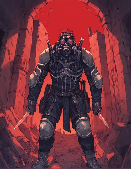 Q Hayashida Style - Dorohedoro (Illustrious\Pony) by damocles on Tensor.Art