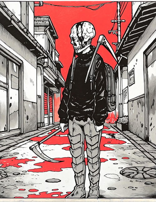 Q Hayashida Style - Dorohedoro (Illustrious\Pony) by damocles on Tensor.Art