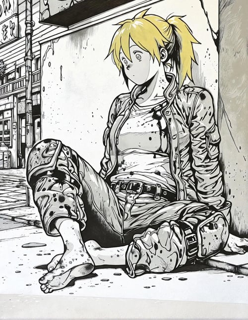 Q Hayashida Style - Dorohedoro (Illustrious\Pony) by damocles on Tensor.Art
