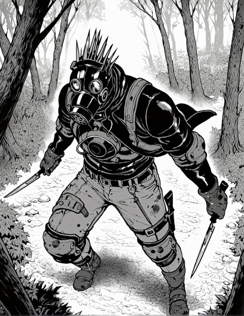 Q Hayashida Style - Dorohedoro (Illustrious\Pony) by damocles on Tensor.Art