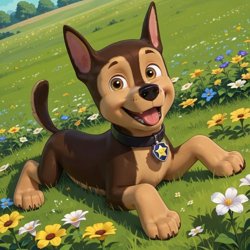 Chase (Paw Patrol) by Ironytail34 on Tensor.Art