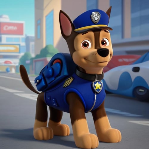Chase (Paw Patrol) by Ironytail34 on Tensor.Art