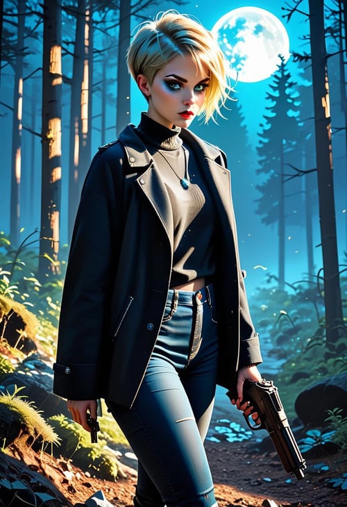 Lillian Carey, Supernatural Investigator by Manxbull on Tensor.Art