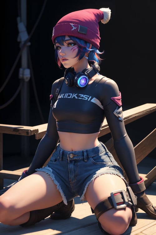 Kiriko Le SSerafim skin by Huevoasesino2 on Tensor.Art