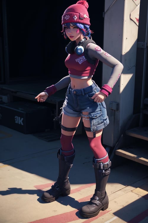 Kiriko Le SSerafim skin by Huevoasesino2 on Tensor.Art